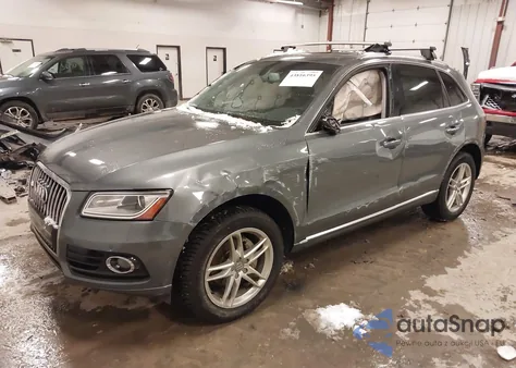 2016 Audi Q5 2.0T Premium from USA, damaged, VIN WA1L2AFPXGA073103